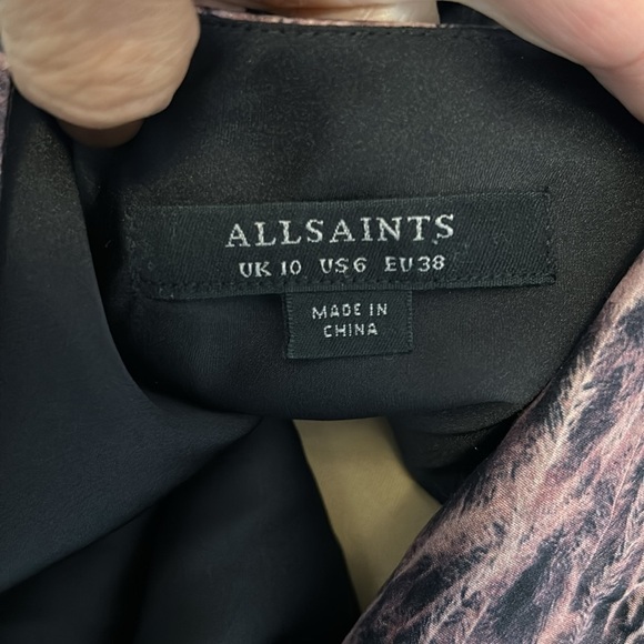 All Saints Melody Pembury Slip Midi Dress - Picture 6 of 9